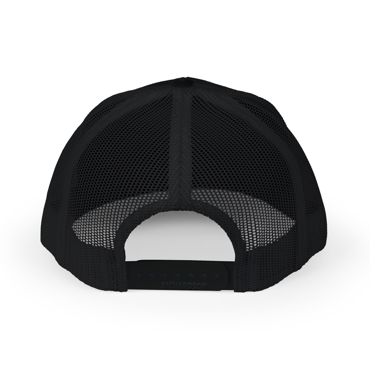 Richardson 112 Black Trucker Cap