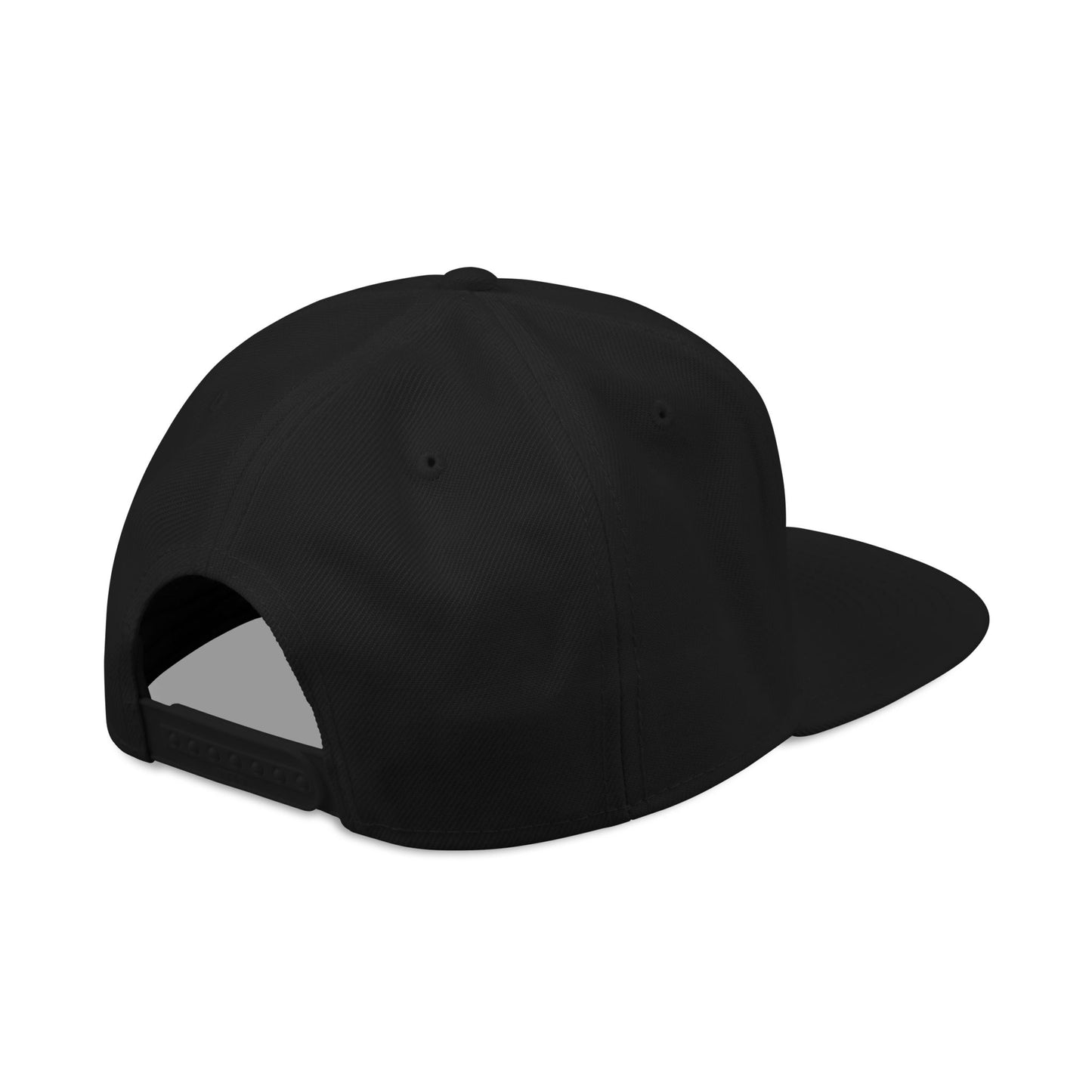 Black Snapback TracFab Logo