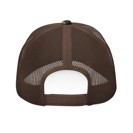 Brown Camo Trucker Hat