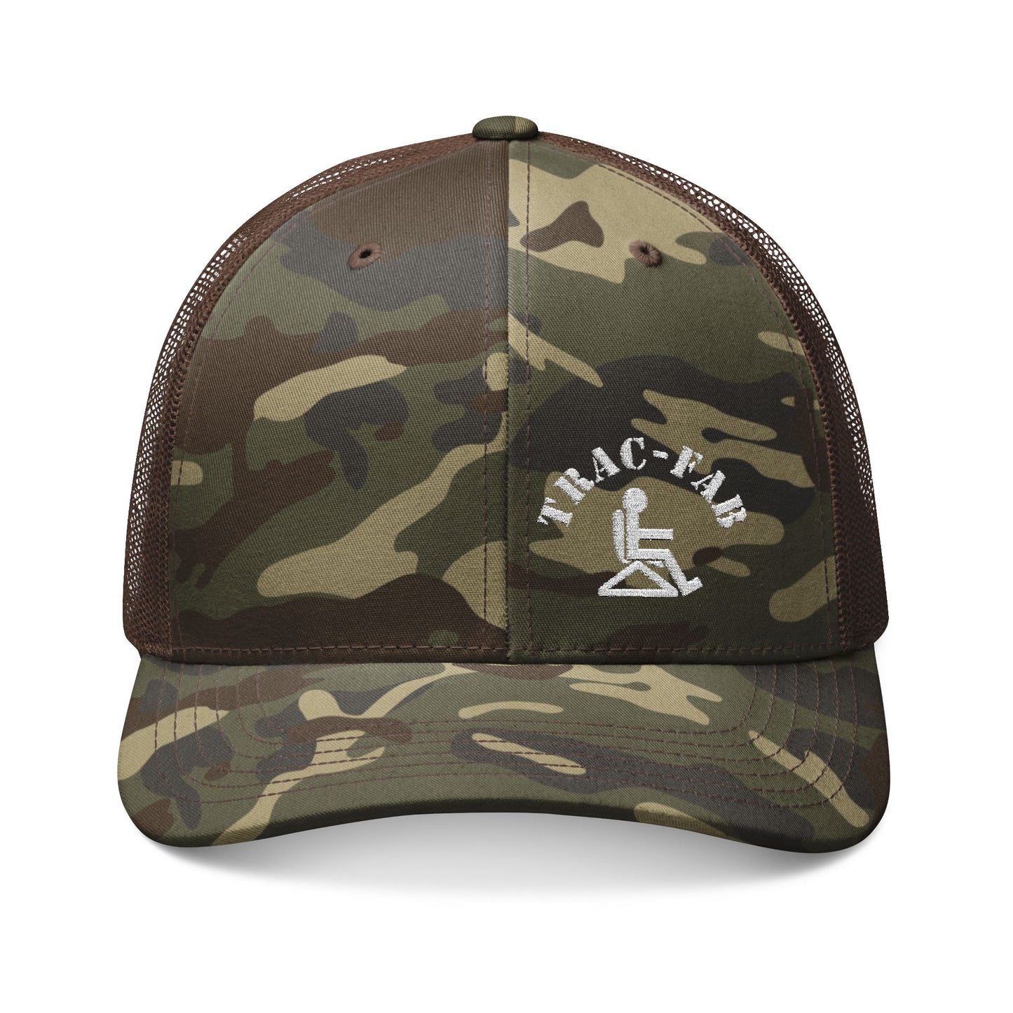 Brown Camo Trucker Hat