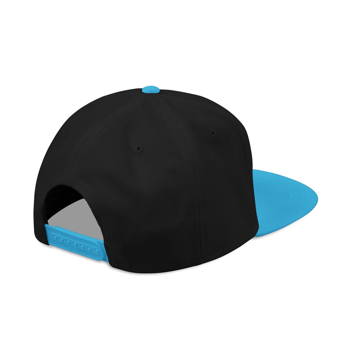 Black/Blue Snapback TracFab Logo