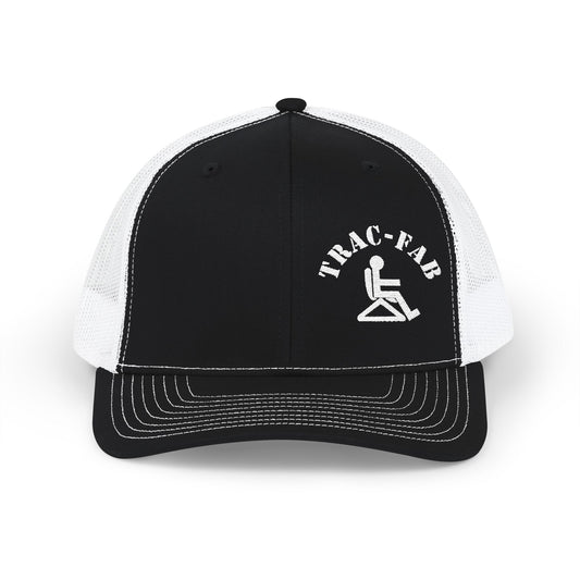 Richardson 112 Black/White Trucker Cap