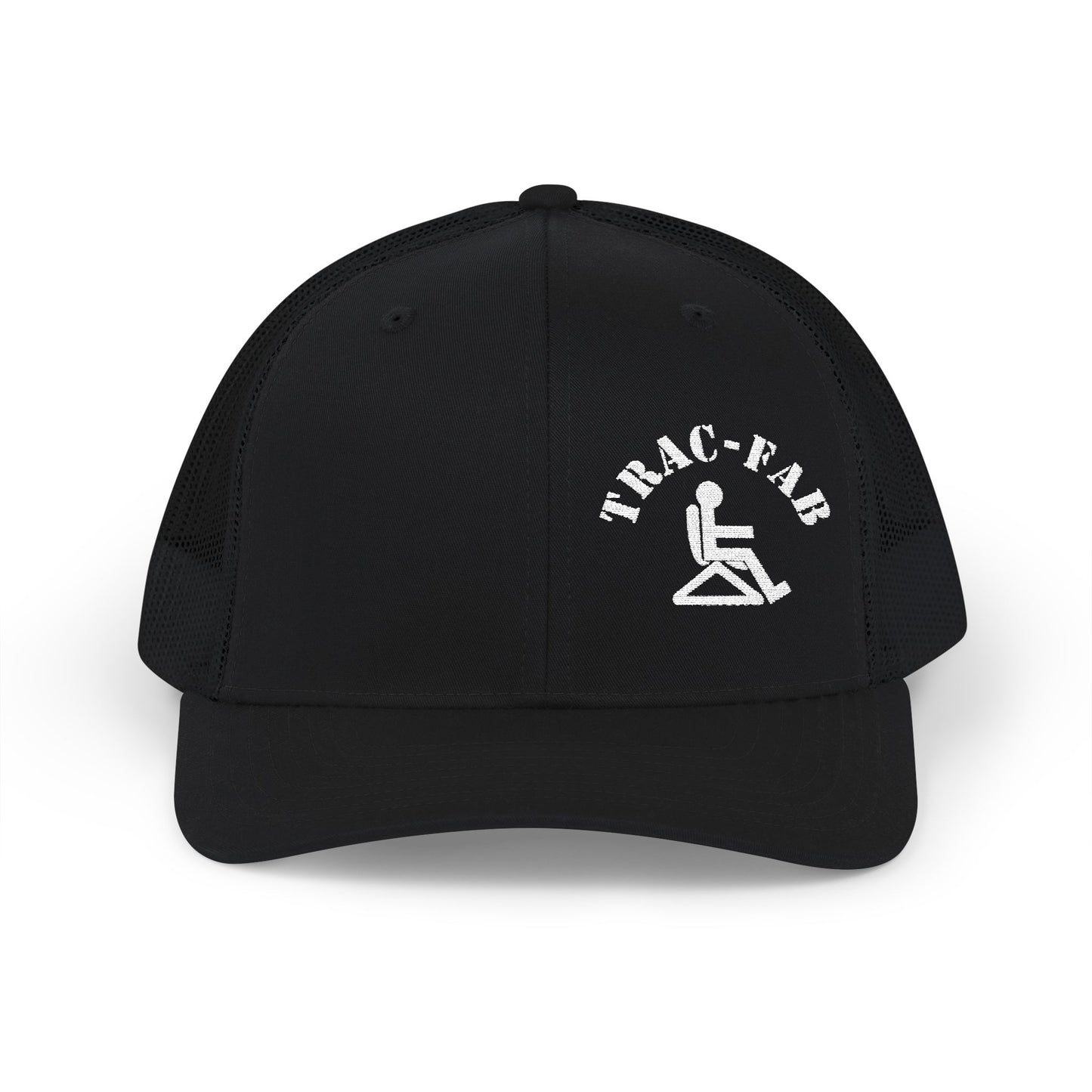 Richardson 112 Black Trucker Cap