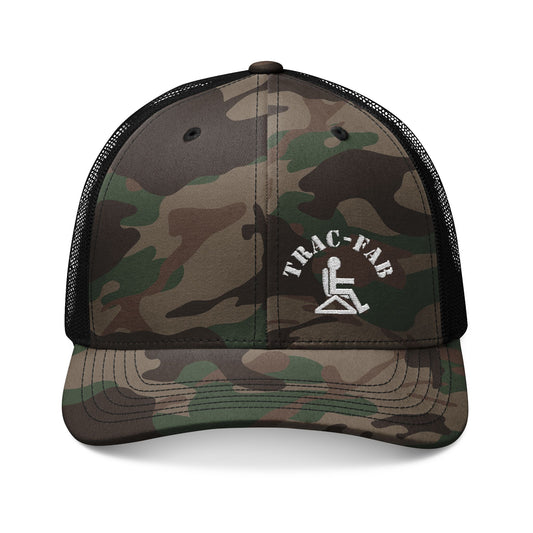 Black Camo Trucker Hat