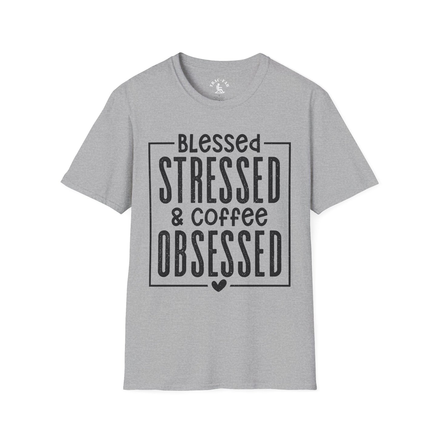 Blessed Stressed & Coffee Obsessed T-Shirt