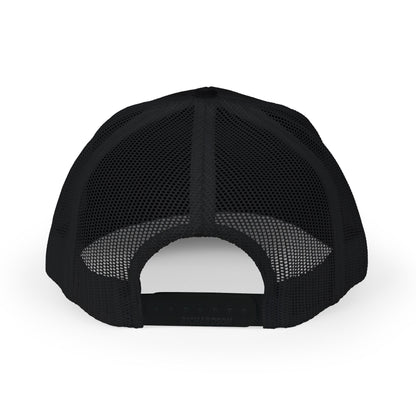 Richardson 112 Black Trucker Cap