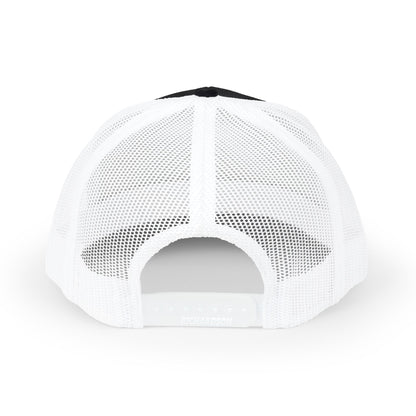 Richardson 112 Black/White Trucker Cap